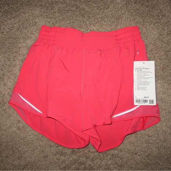 Lululemon Athletica Bright Pink Athletic Shorts - Picture 1 of 3